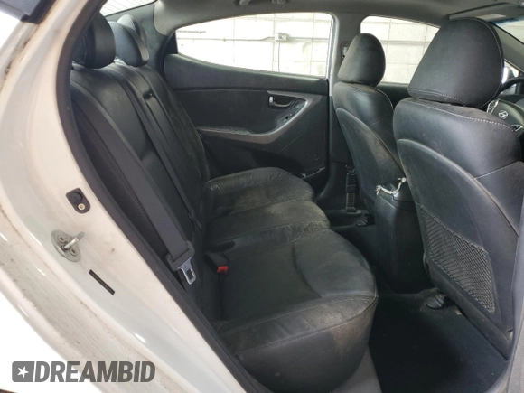 2012 Hyundai Elantra Limited z VIN 5NPDH4AE1CH099527, wystawiony jako Copart lot #58546635 z przebiegiem 153 363 mil mil oraz Czysty tytuł • Clean title. Historia ofert i sprzedaży dostępna na DreamBid. Obrazek 10.
