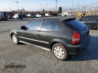 2000 Honda Civic DX z VIN 2HGEJ6448YH111570, wystawiony jako Copart lot #41803775 z przebiegiem 144 925 mil mil oraz Szkoda całkowita • Salvage title. Historia ofert i sprzedaży dostępna na DreamBid. Obrazek 2.