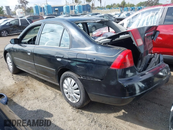 2002 Honda Civic EX with VIN 2HGES26762H504763, listed as a IAAI auction lot 42096630 with 241,798 mi miles and . Bid and sale history available at DreamBid. Image 3.
