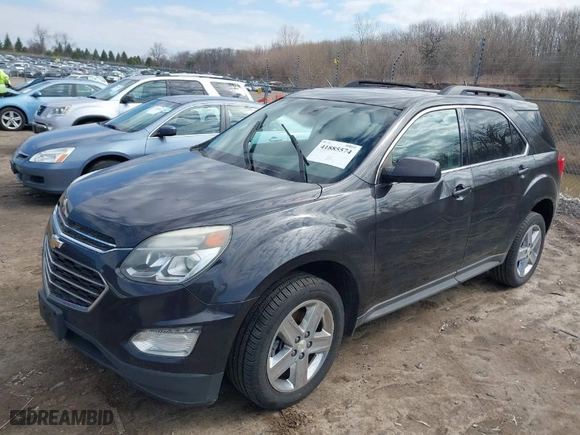 2016 Chevrolet Equinox LT with VIN 2GNALCEK4G6103289, listed as a IAAI auction lot 41885574 with 134,743 mi miles. Bid and sale history available at carsss.com. Image 2.