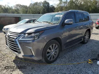 2017 Lexus LX with VIN JTJHY7AX6H4241921, listed as a Copart auction lot 74175464 with 118,079 mi miles and Salvage Title. Bid and sale history available at carsss.com. Image 1.