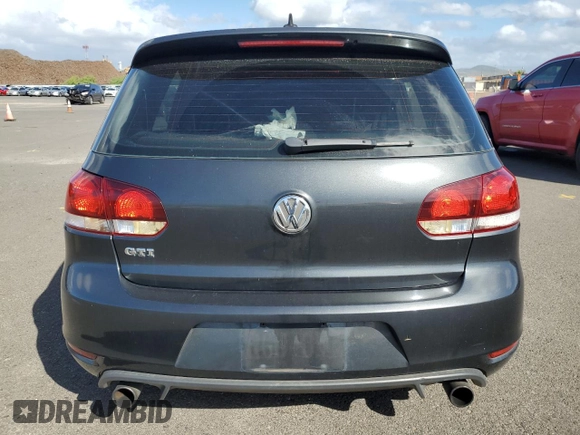 2010 Volkswagen Golf GTI with VIN WVWHD7AJXAW425070, listed as a Copart auction lot 81321184 with 155,423 mi miles and Salvage title. Bid and sale history available at DreamBid. Image 6.
