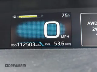 2019 Toyota Prius LE with VIN JTDL9RFU2K3005915, listed as a IAAI auction lot 42192956 with 112,503 mi miles and . Bid and sale history available at DreamBid. Image 15.