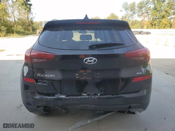 2021 Hyundai Tucson Sport with VIN KM8J3CAL8MU395156, listed as a Copart auction lot 71755544 with 32,340 mi miles and Non Repairable. Bid and sale history available at carsss.com. Image 6.