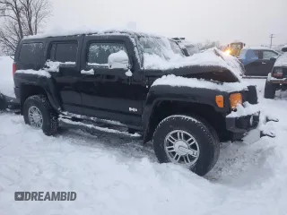 2008 Hummer H3 SUV Alpha with VIN 5GTEN13L388100862, listed as a Copart auction lot 88310375 with 0 mi miles and Salvage Title. Bid and sale history available at carsss.com. Image 4.