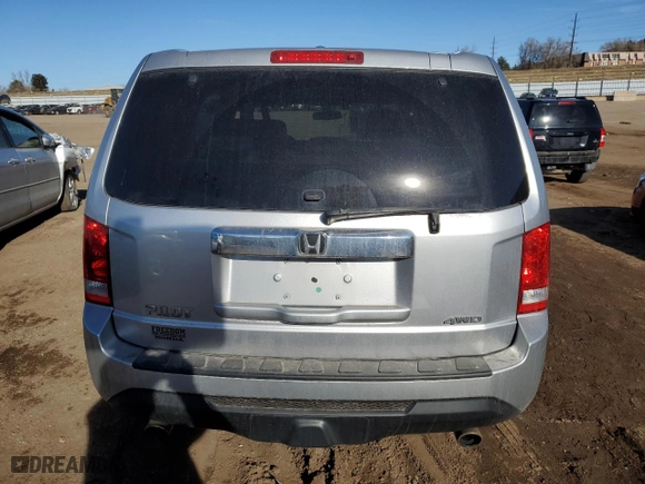 2014 Honda Pilot EX-L with VIN 5FNYF4H50EB031914, listed as a Copart auction lot 85314374 with 0 mi miles and Salvage Title. Bid and sale history available at carsss.com. Image 6.
