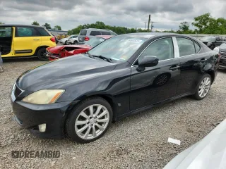 2008 Lexus IS 250 with VIN JTHCK262882023813, listed as a Copart auction lot 64862525 with 212,075 mi miles and Clean title. Bid and sale history available at DreamBid. Image 1.