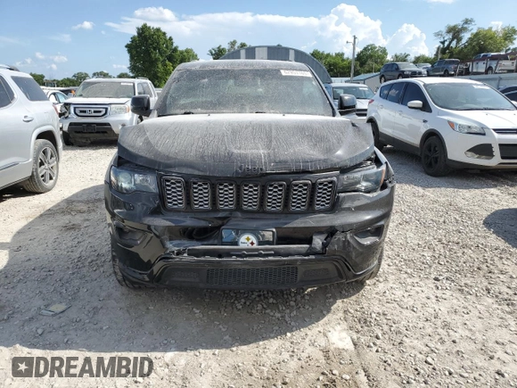 2018 Jeep Grand Cherokee Altitude with VIN 1C4RJFAG1JC121025, listed as a Copart auction lot 62953165 with 80,470 mi miles and Salvage title. Bid and sale history available at DreamBid. Image 5.