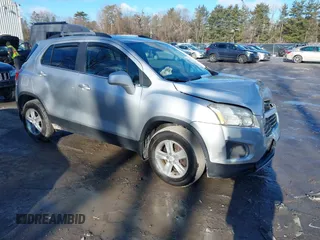 2016 Chevrolet Trax LT with VIN KL7CJPSB4GB626406, listed as a IAAI auction lot 41687817 with 89,061 mi miles. Bid and sale history available at carsss.com. Image 1.