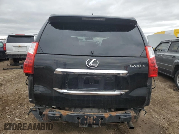 2013 Lexus GX 460 with VIN JTJBM7FX5D5059285, listed as a Copart auction lot 52699125 with 102,884 mi miles and Salvage title. Bid and sale history available at DreamBid. Image 6.