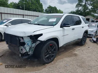 2019 Chevrolet Traverse Premier with VIN 1GNERKKW5KJ287770, listed as a IAAI auction lot 42164590 with 71,770 mi miles. Bid and sale history available at carsss.com. Image 18.