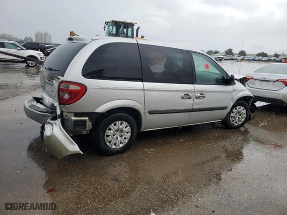 2006 Chrysler Town & Country SWB with VIN 1A4GP45R76B595154, listed as a Copart auction lot 72215944 with 0 mi miles and Salvage Title. Bid and sale history available at carsss.com. Image 3.