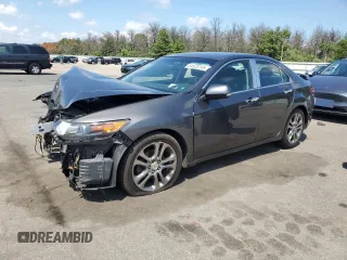 2010 Acura TSX z VIN JH4CU2F62AC000590, wystawiony jako Copart lot #64525745 z przebiegiem 75 211 mil mil oraz Szkoda całkowita • Salvage title. Historia ofert i sprzedaży dostępna na DreamBid. Obrazek 1.