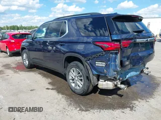 2022 Chevrolet Traverse LT with VIN 1GNERHKW7NJ192120, listed as a IAAI auction lot 42169520 with 83,034 mi miles and . Bid and sale history available at DreamBid. Image 3.