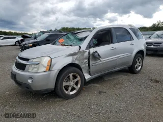 2007 Chevrolet Equinox LT with VIN 2CNDL73F076089020, listed as a Copart auction lot 51120515 with 159,989 mi miles and Salvage Title. Bid and sale history available at carsss.com. Image 1.