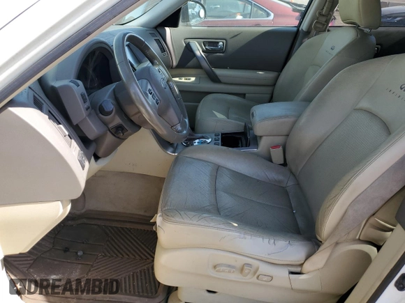 2007 Infiniti FX with VIN JNRAS08W17X204038, listed as a Copart auction lot 57720655 with 232,560 mi miles and Clean title. Bid and sale history available at DreamBid. Image 7.