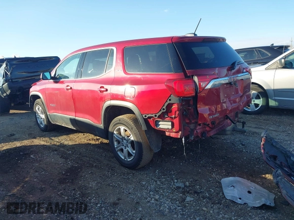 2019 GMC Acadia SLE with VIN 1GKKNKLA4KZ219976, listed as a IAAI auction lot 41709640 with 87,850 mi miles. Bid and sale history available at carsss.com. Image 3.