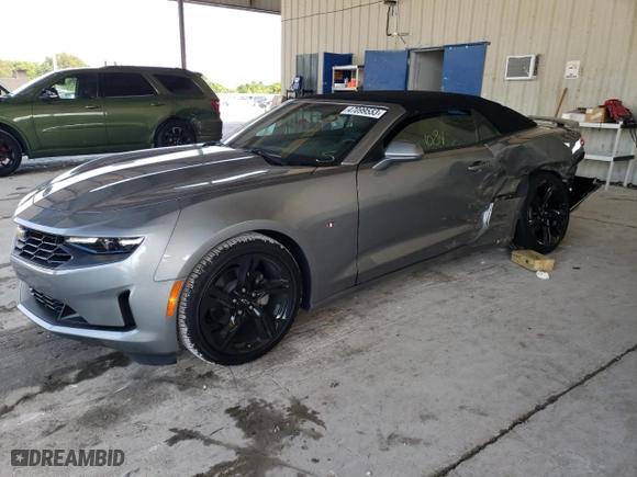 2023 Chevrolet Camaro 2LT with VIN 1G1FD3DX3P0116447, listed as a Copart auction lot 47099553 with 1,084 mi miles. Bid and sale history available at carsss.com. Image 1.