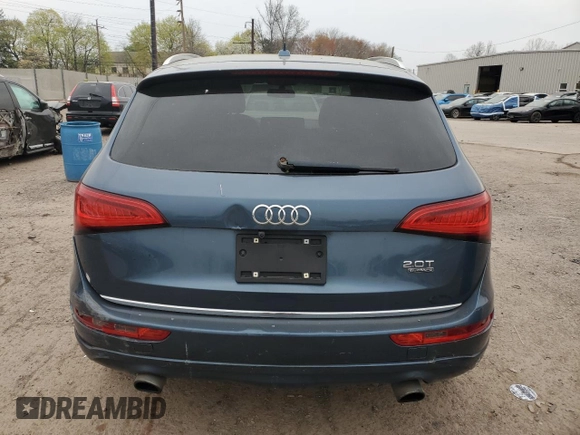 2017 Audi Q5 Premium with VIN WA1C2AFP2HA046513, listed as a Copart auction lot 53826215 with 105,426 mi miles and Clean Title. Bid and sale history available at carsss.com. Image 6.