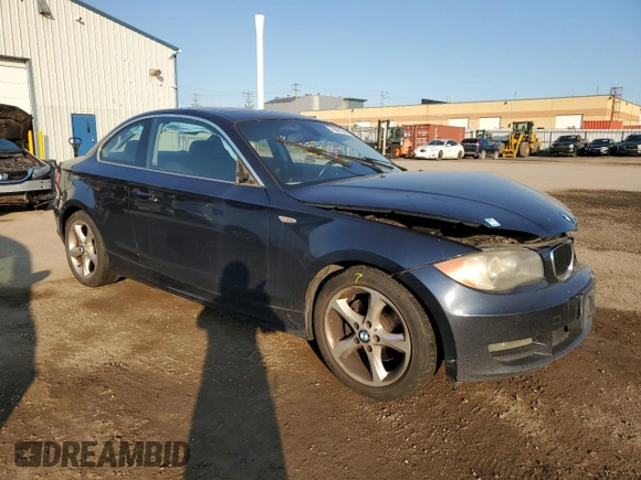 2009 BMW 1 Series 128i with VIN WBAUP73569VK76113, listed as a Copart auction lot 73601344 with Not Provided miles and Salvage Title. Bid and sale history available at carsss.com. Image 4.