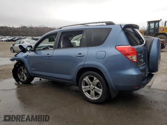 2008 Toyota RAV4 Sport с VIN JTMBK32V485043719, выставлен на аукционе Copart как лот 49723755 с пробегом Не указан миль и Списание • Salvage title. История ставок и продаж доступна на DreamBid. Изображение 2.