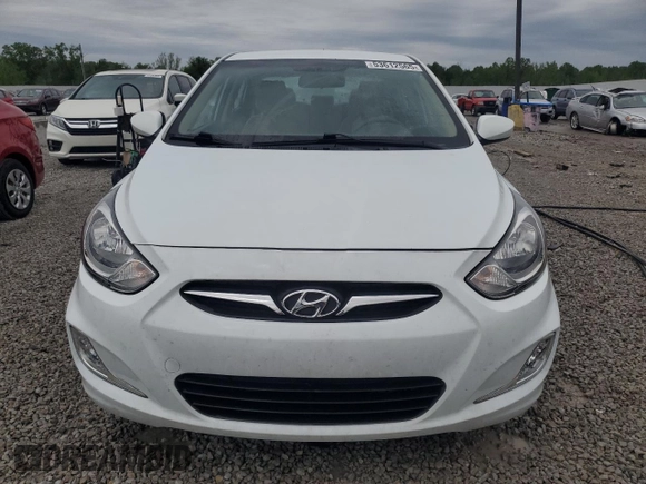 2012 Hyundai Accent GLS z VIN KMHCU4AE9CU243155, wystawiony jako Copart lot #53612565 z przebiegiem 97 636 mil mil oraz Nie do naprawy. Historia ofert i sprzedaży dostępna na DreamBid. Obrazek 5.