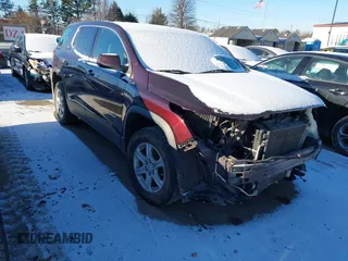 2018 GMC Acadia SLE with VIN 1GKKNKLA8JZ163183, listed as a IAAI auction lot 41380411 with 132,213 mi miles. Bid and sale history available at carsss.com. Image 1.