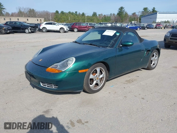 2001 Porsche Boxster z VIN WP0CA29831U623833, wystawiony jako IAAI lot #42075731 z przebiegiem 69 922 mil mil oraz . Historia ofert i sprzedaży dostępna na DreamBid. Obrazek 2.