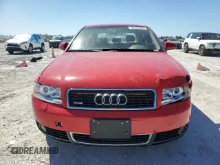 2004 Audi A4 1.8T with VIN WAULC68E14A033951, listed as a Copart auction lot 48209235 with 146,436 mi miles and Salvage Title. Bid and sale history available at carsss.com. Image 5.