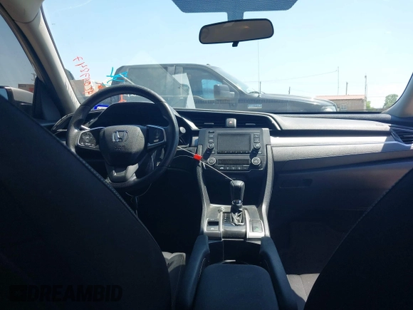 2018 Honda Civic Sedan LX with VIN 19XFC2F53JE042512, listed as a IAAI auction lot 42047847 with 89,505 mi miles. Bid and sale history available at carsss.com. Image 18.