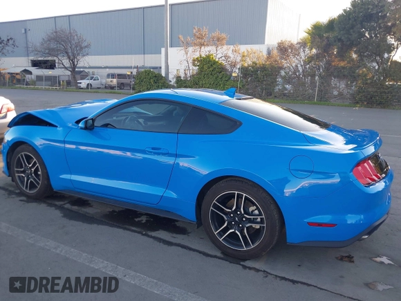 2022 Ford Mustang EcoBoost with VIN 1FA6P8TH4N5106604, listed as a IAAI auction lot 41279530 with 49,110 mi miles. Bid and sale history available at carsss.com. Image 3.