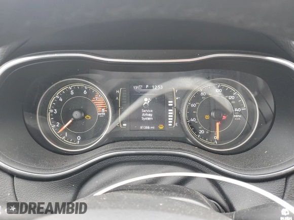 2019 Jeep Cherokee Latitude Plus z VIN 1C4PJMLXXKD398874, wystawiony jako Copart lot #53230615 z przebiegiem 81 386 mil mil oraz Szkoda całkowita • Salvage title. Historia ofert i sprzedaży dostępna na DreamBid. Obrazek 9.