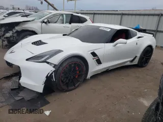 2017 Chevrolet Corvette Grand Sport 2LT with VIN 1G1YY2D79H5103035, listed as a Copart auction lot 86903954 with 27,785 mi miles and Salvage Title. Bid and sale history available at carsss.com. Image 1.