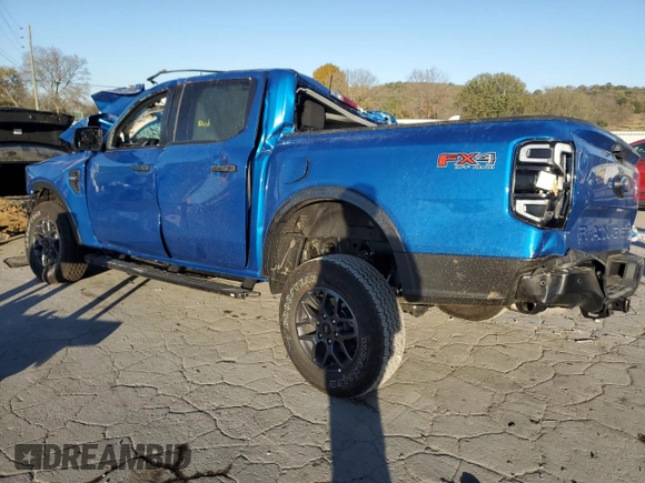 2024 Ford Ranger XLT with VIN 1FTER4HH6RLE38806, listed as a Copart auction lot 77479314 with 1,152 mi miles and Non Repairable. Bid and sale history available at carsss.com. Image 2.