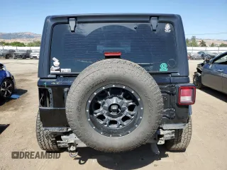 2018 Jeep Wrangler Unlimited Sport S with VIN 1C4HJXDG6JW145865, listed as a Copart auction lot 59041465 with 93,513 mi miles and Salvage title. Bid and sale history available at DreamBid. Image 6.