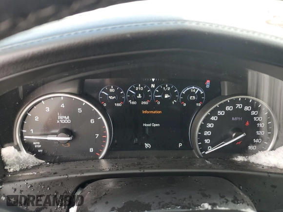 2019 Cadillac CT6 Luxury AWD with VIN 1G6KB5RS6KU117942, listed as a Copart auction lot 81820954 with Not provided miles and Salvage title. Bid and sale history available at DreamBid. Image 9.
