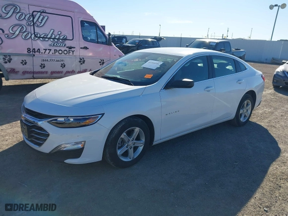 2024 Chevrolet Malibu LS with VIN 1G1ZC5ST4RF192996, listed as a IAAI auction lot 41164546 with 24,917 mi miles. Bid and sale history available at carsss.com. Image 14.
