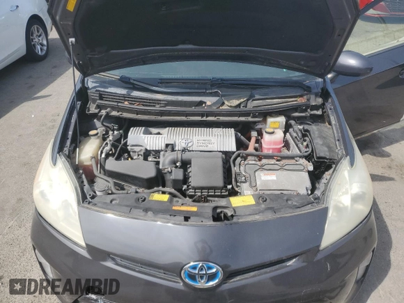 2012 Toyota Prius One with VIN JTDKN3DU0C5498586, listed as a Copart auction lot 55552225 with 139,102 mi miles and Salvage Title. Bid and sale history available at carsss.com. Image 11.