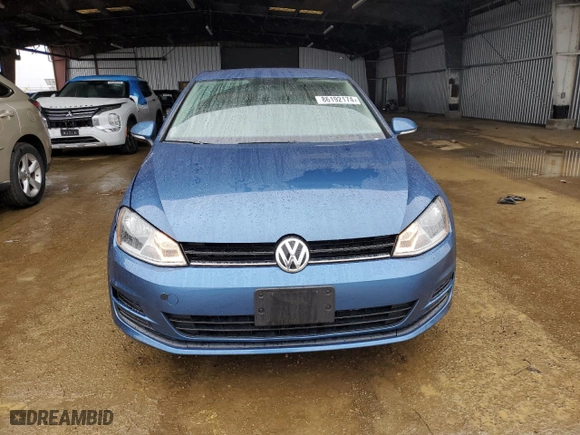 2015 Volkswagen Golf TSI SEL with VIN 3VW217AU4FM099618, listed as a Copart auction lot 86192174 with 42,207 mi miles and Salvage Title. Bid and sale history available at carsss.com. Image 5.