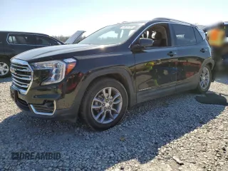 2022 GMC Terrain SLT with VIN 3GKALPEV8NL128932, listed as a Copart auction lot 48528785 with 25,520 mi miles and Salvage title. Bid and sale history available at DreamBid. Image 1.