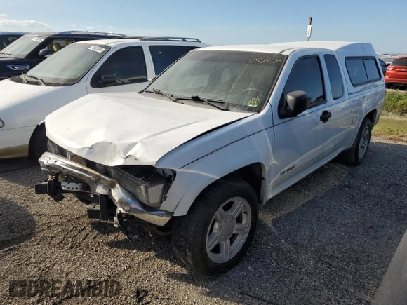 2005 Chevrolet Colorado LS ZQ8 with VIN 1GCCS196158174091, listed as a Copart auction lot 75591044 with 0 mi miles and Salvage Title. Bid and sale history available at carsss.com. Image 1.