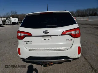 2014 Kia Sorento SX with VIN 5XYKWDA75EG487675, listed as a Copart auction lot 49049185 with 184,150 mi miles and Salvage Title. Bid and sale history available at carsss.com. Image 6.