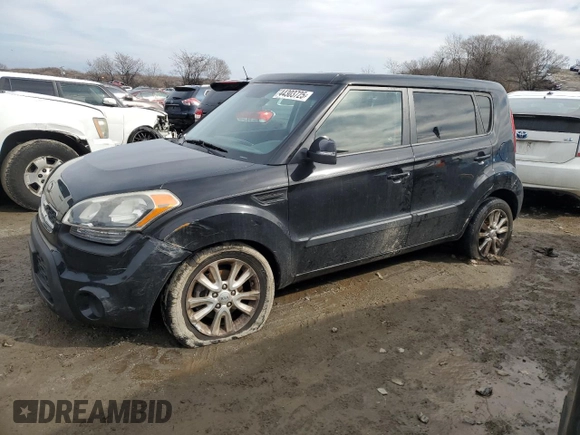 2013 Kia Soul ! with VIN KNDJT2A64D7534190, listed as a Copart auction lot 44303725 with 82,856 mi miles and Salvage Title. Bid and sale history available at carsss.com. Image 1.