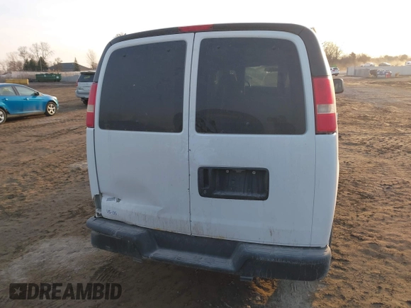 2005 Chevrolet Express Cargo with VIN 1GCFG15T251250047, listed as a IAAI auction lot 41797512 with 149,610 mi miles and . Bid and sale history available at DreamBid. Image 16.