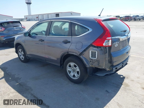 2016 Honda CR-V LX with VIN 5J6RM4H3XGL135927, listed as a IAAI auction lot 41899292 with 165,000 mi miles. Bid and sale history available at carsss.com. Image 3.