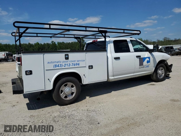 2023 Ram 2500 Tradesman with VIN 3C7WR4HJ7PG543522, listed as a Copart auction lot 76047994 with 20,761 mi miles and Salvage Title. Bid and sale history available at carsss.com. Image 3.