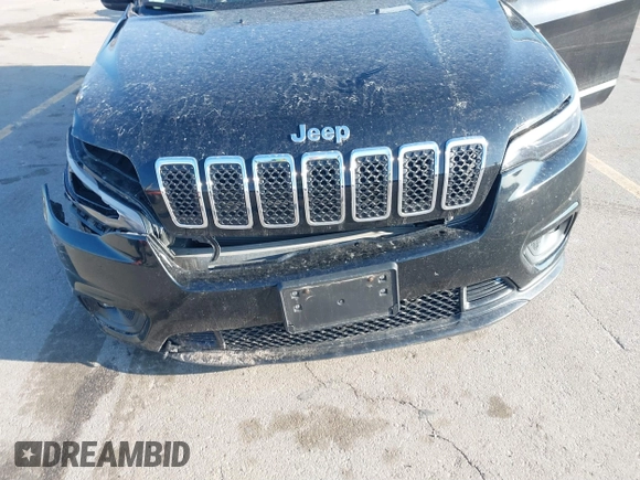 2019 Jeep Cherokee Latitude Plus with VIN 1C4PJMLX4KD305945, listed as a IAAI auction lot 41897473 with 53,271 mi miles. Bid and sale history available at carsss.com. Image 6.