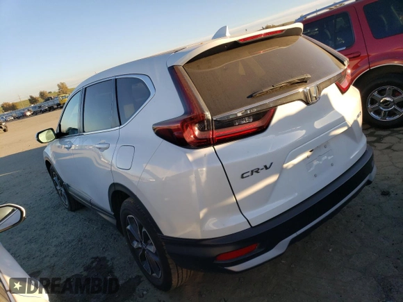 2020 Honda CR-V EX with VIN 2HKRW2H59LH673670, listed as a Copart auction lot 38844093 with 20,927 mi miles and . Bid and sale history available at DreamBid. Image 2.