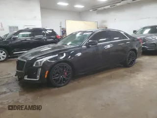 2018 Cadillac CTS Luxury AWD with VIN 1G6AX5SS4J0105429, listed as a Copart auction lot 58777454 with 95,626 mi miles and Salvage Title. Bid and sale history available at DreamBid. Image 1.
