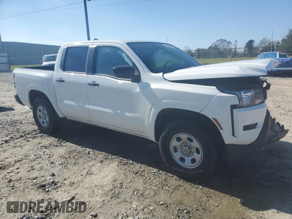2024 Nissan Frontier S with VIN 1N6ED1EK8RN639752, listed as a Copart auction lot 80778324 with Not provided miles and Salvage title. Bid and sale history available at DreamBid. Image 4.